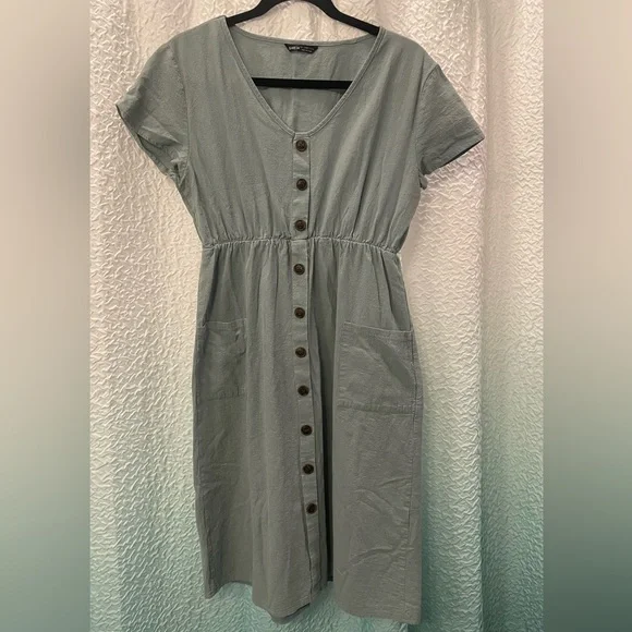 SHEIN | Dresses | Sage Green Dress | Poshmark
